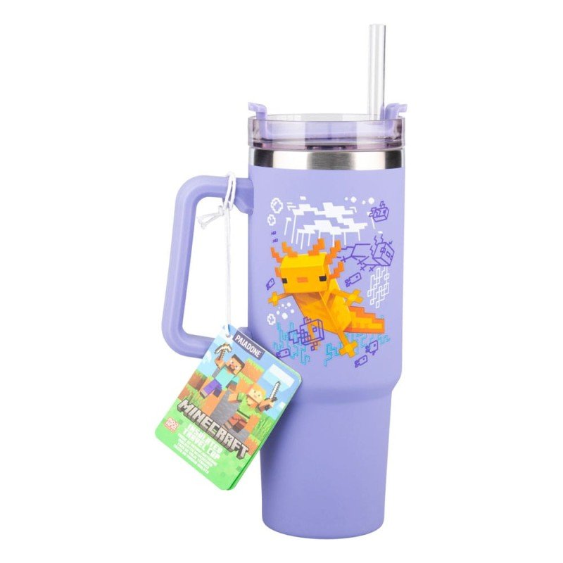Minecraft Multiway Travel Cup Purple | 5056577760699
