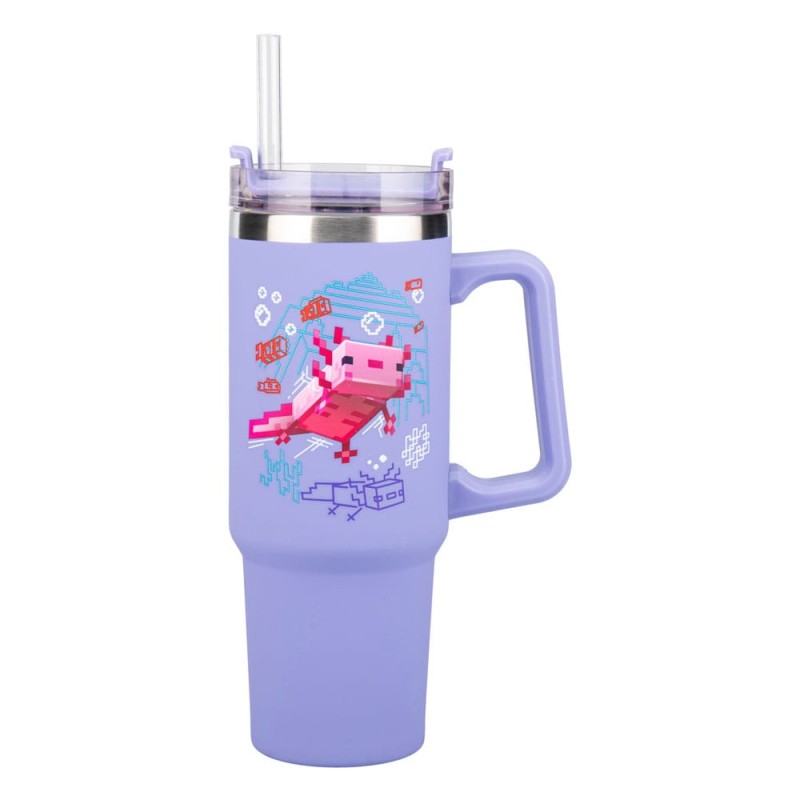 Minecraft Multiway Travel Cup Purple | 5056577760699