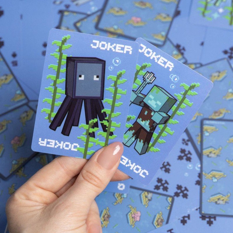 Minecraft jeu de cartes à jouer Waterproof | 5056577760712