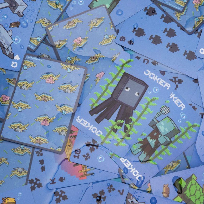Minecraft jeu de cartes à jouer Waterproof | 5056577760712