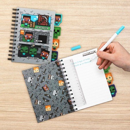 Minecraft cahier relié | 5056577760903