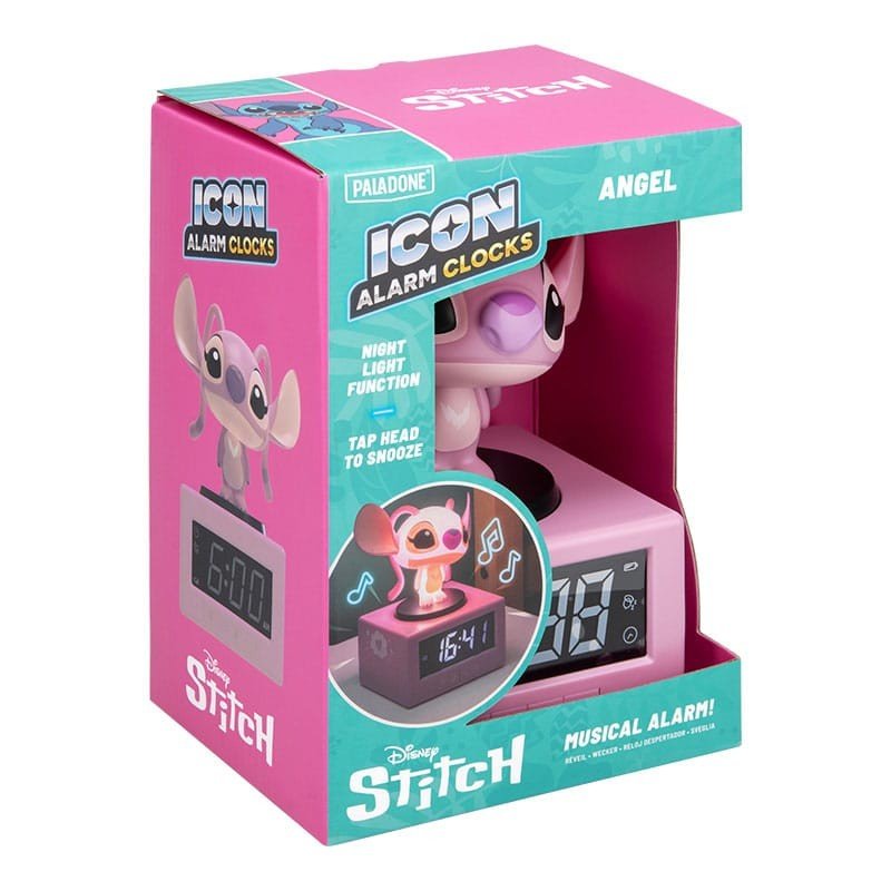 Lilo & Stitch réveil Icon Angel 12 cm | 5056577761177