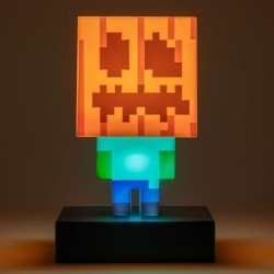 Minecraft lampe Icons Zombie Jack O Lantern 10 cm | 5056577765663