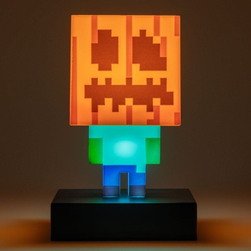 Minecraft lampe Icons Zombie Jack O Lantern 10 cm | 5056577765663