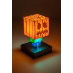 Minecraft lampe Icons Zombie Jack O Lantern 10 cm | 5056577765663