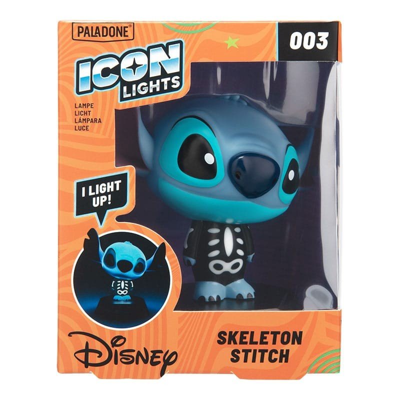 Lilo & Stitch Icônes squelettes lumière Stitch 11 cm | 5056577765670
