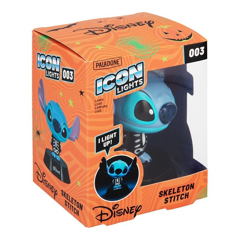 Lilo & Stitch Icônes squelettes lumière Stitch 11 cm | 5056577765670