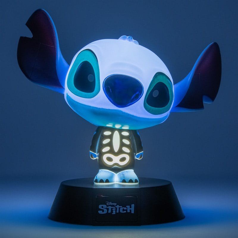 Lilo & Stitch Icônes squelettes lumière Stitch 11 cm | 5056577765670
