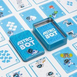 Astro Bot jeu de cartes à jouer Metal
