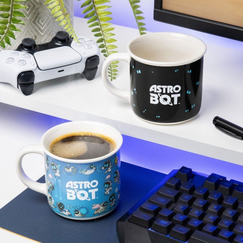 Astro Bot mug effet thermique Astro Bot Logo | 5056577769616