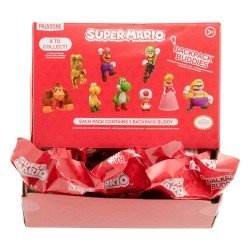 Super Mario présentoir porte-clés sac à dos Mystery Bags (24)