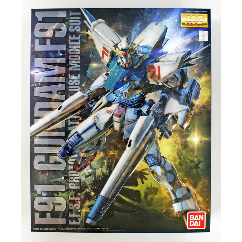 Gundam - Model Kit MG 1/100 - F91 Ver.2.0 | 4573102616128