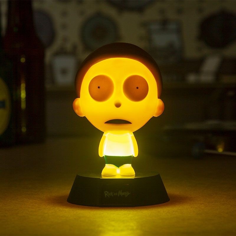 Rick & Morty veilleuse 3D Icon Morty 10 cm | 5055964724719