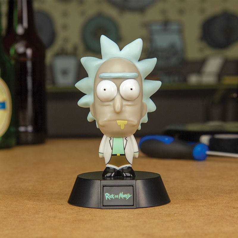 Rick & Morty veilleuse 3D Icon Rick 10 cm | 5055964724726