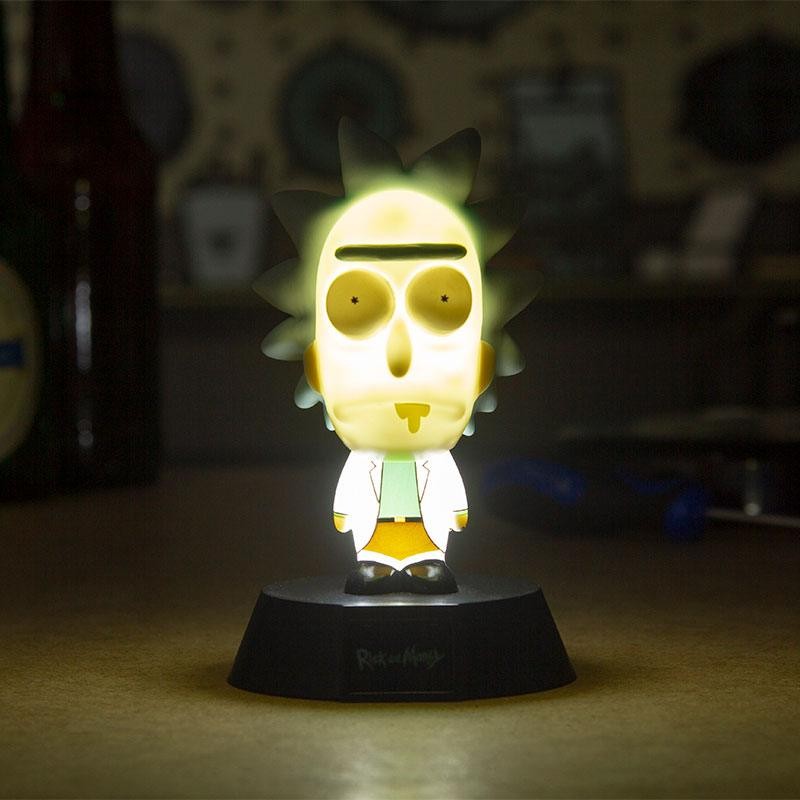 Rick & Morty veilleuse 3D Icon Rick 10 cm | 5055964724726