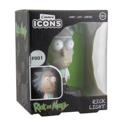 Rick & Morty veilleuse 3D Icon Rick 10 cm | 5055964724726