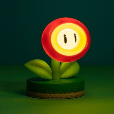 Super Mario veilleuse Icon Fire Flower (V2) | 5055964738556