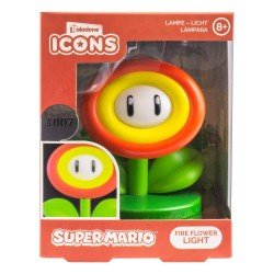 Super Mario veilleuse Icon Fire Flower (V2) | 5055964738556