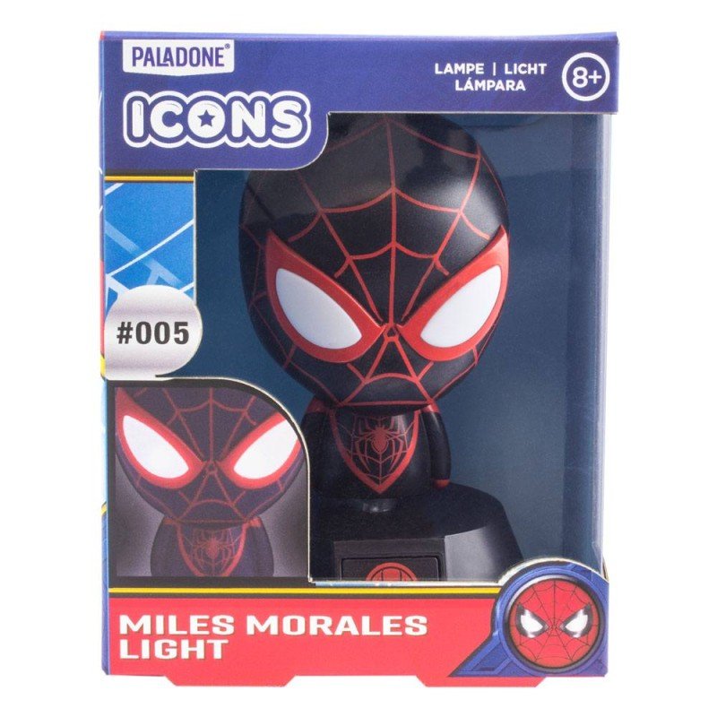Spider-Man veilleuse Icon Miles Morales 10 cm | 5055964742409