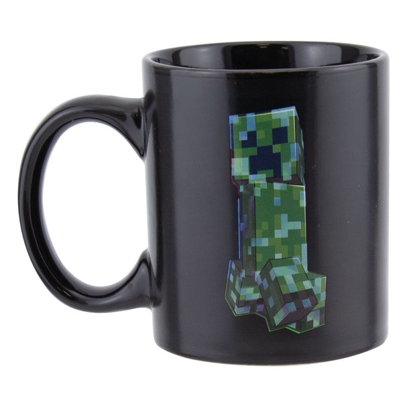 Minecraft mug effet thermique Creeper