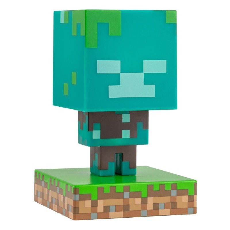 Minecraft veilleuse Icon Drowned Zombie | 5055964767341