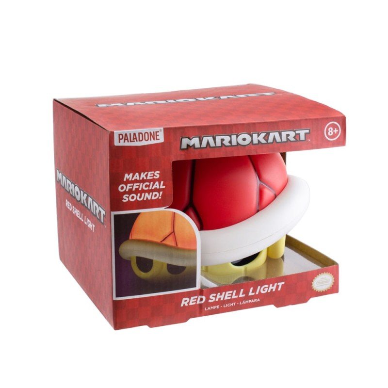 Mario Kart Light with Sound Red Shell 12 cm | 5055964768171