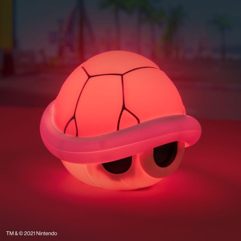 Mario Kart Light with Sound Red Shell 12 cm | 5055964768171