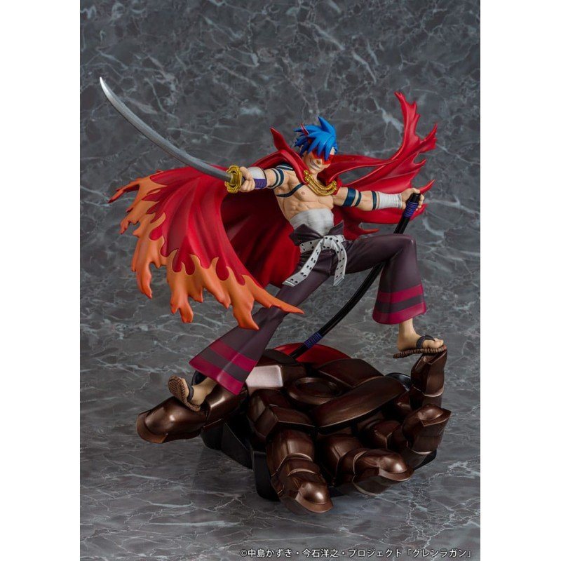 Tengen Toppa Gurren Lagann statuette PVC Kamina & Gurren 27 cm | 4582666823026