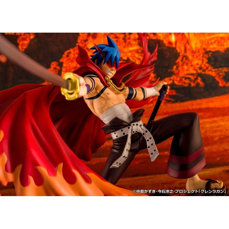Tengen Toppa Gurren Lagann statuette PVC Kamina & Gurren 27 cm | 4582666823026