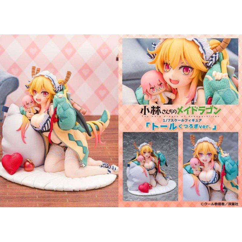 Miss Kobayashi´s Dragon Maid statuette PVC 1/7 Tohru Dragon hoodie Ver. 15 cm | 4582666823392