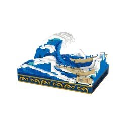 Pantasy Original Jeu de construction The Great Wave Of Kanagawa