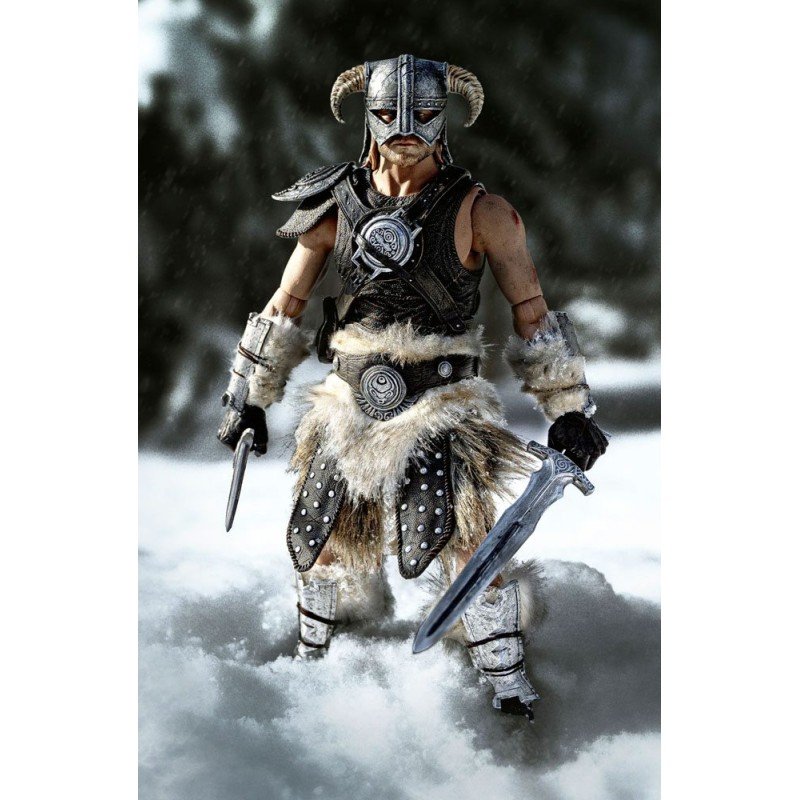 The Elder Scrolls V Skyrim figurine 1/6 Dragonborn Deluxe Edition 32 cm | 0713929403820