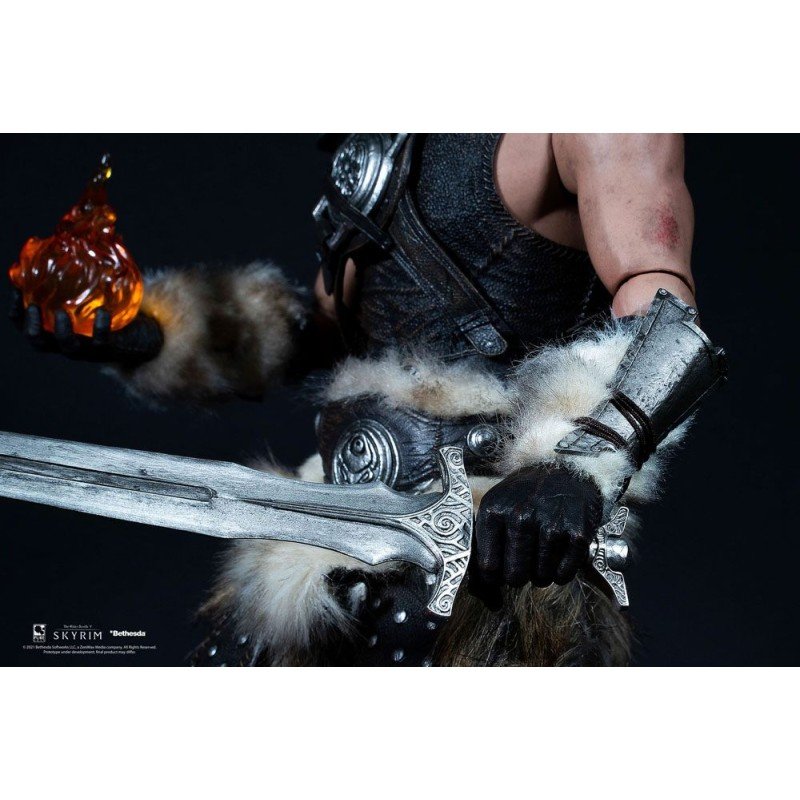 The Elder Scrolls V Skyrim figurine 1/6 Dragonborn Deluxe Edition 32 cm | 0713929403820
