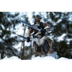 The Elder Scrolls V Skyrim figurine 1/6 Dragonborn Deluxe Edition 32 cm | 0713929403820