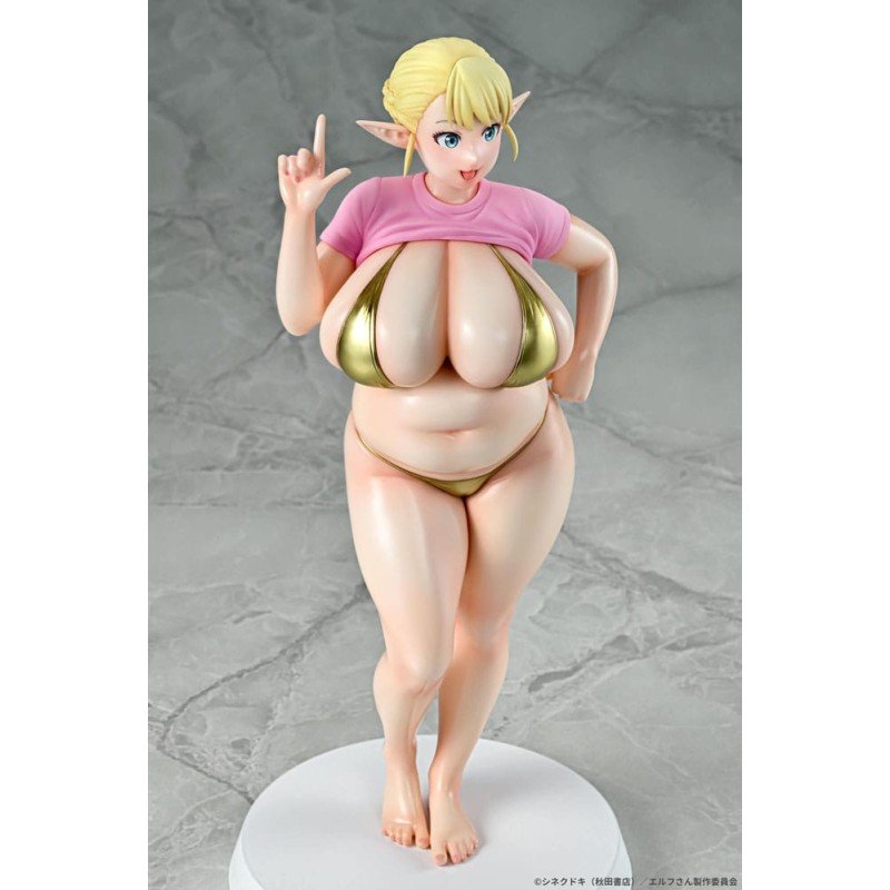Statuette PVC 1/7 Plus-Sized Elf Elfuda Gold Ver. 26 cm | 4580001942869