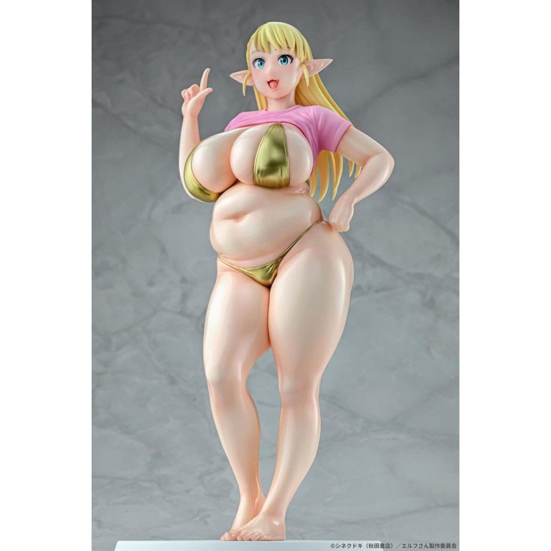 Statuette PVC 1/7 Plus-Sized Elf Elfuda Gold Ver. 26 cm | 4580001942869