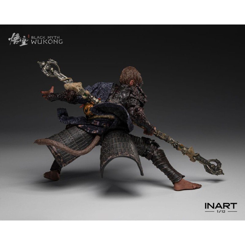 Black Myth: Wukong figurine 1/12 The Destined One in the Bronze Armor Set Standard Ver. 16 cm | 6972662531717