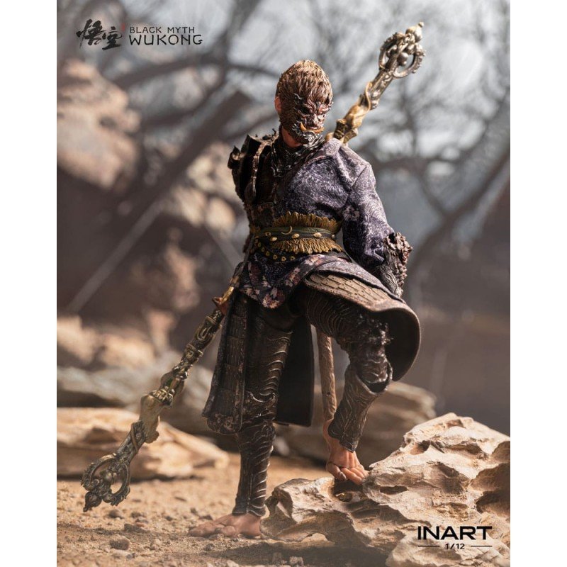 Black Myth: Wukong figurine 1/12 The Destined One in the Bronze Armor Set Standard Ver. 16 cm | 6972662531717