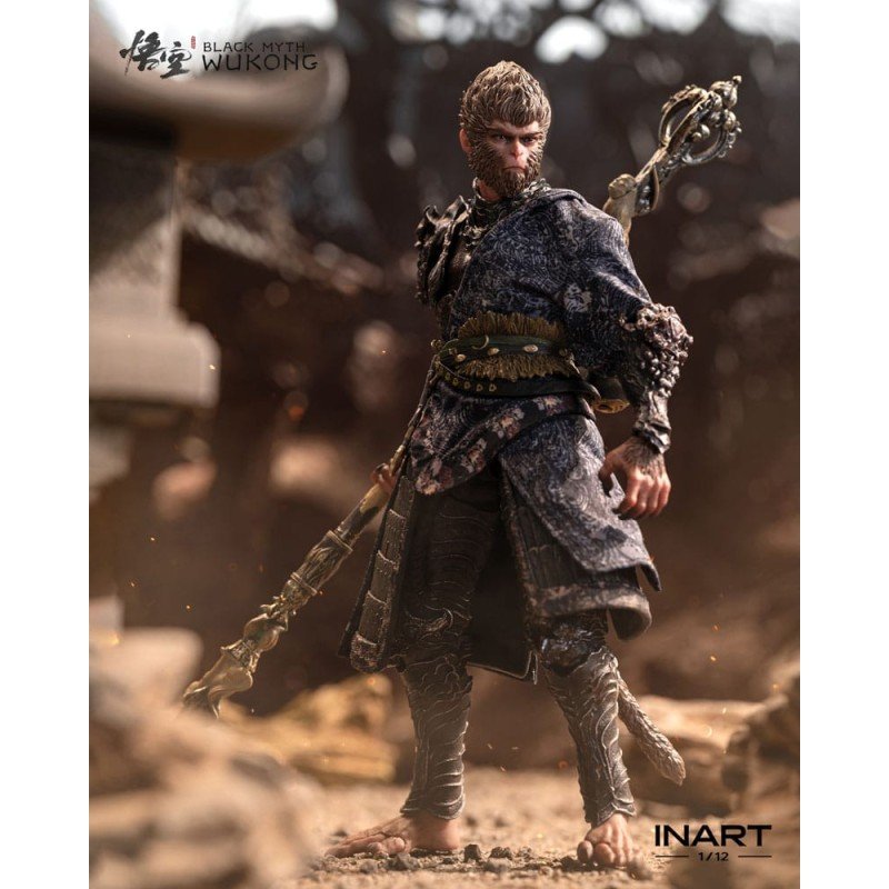 Black Myth: Wukong figurine 1/12 The Destined One in the Bronze Armor Set Standard Ver. 16 cm | 6972662531717
