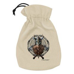 Anne Stokes sac à dés Viking Skull