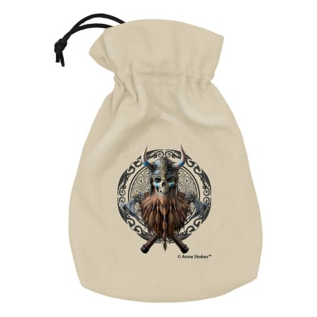 Anne Stokes sac à dés Viking Skull