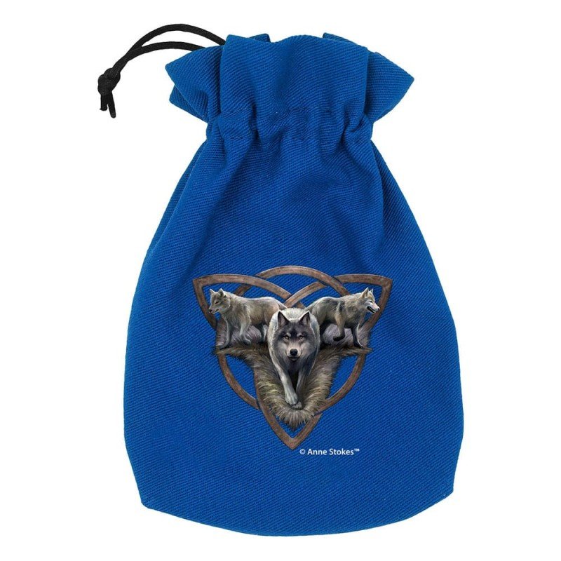 Anne Stokes Dice Pouch Wolf Trio | 5907699497867