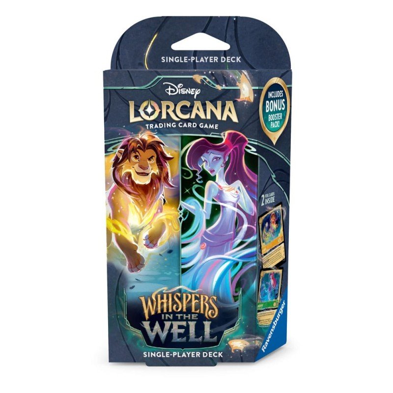 Disney Lorcana TCG Whispers in the Well Starter Decks Display (8) *English Edition* | 4050368900005