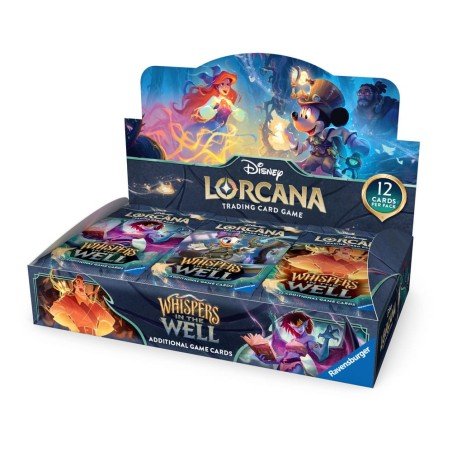 Disney Lorcana TCG Whispers in the Well Booster Display (24) *English Edition* | 4050368900043