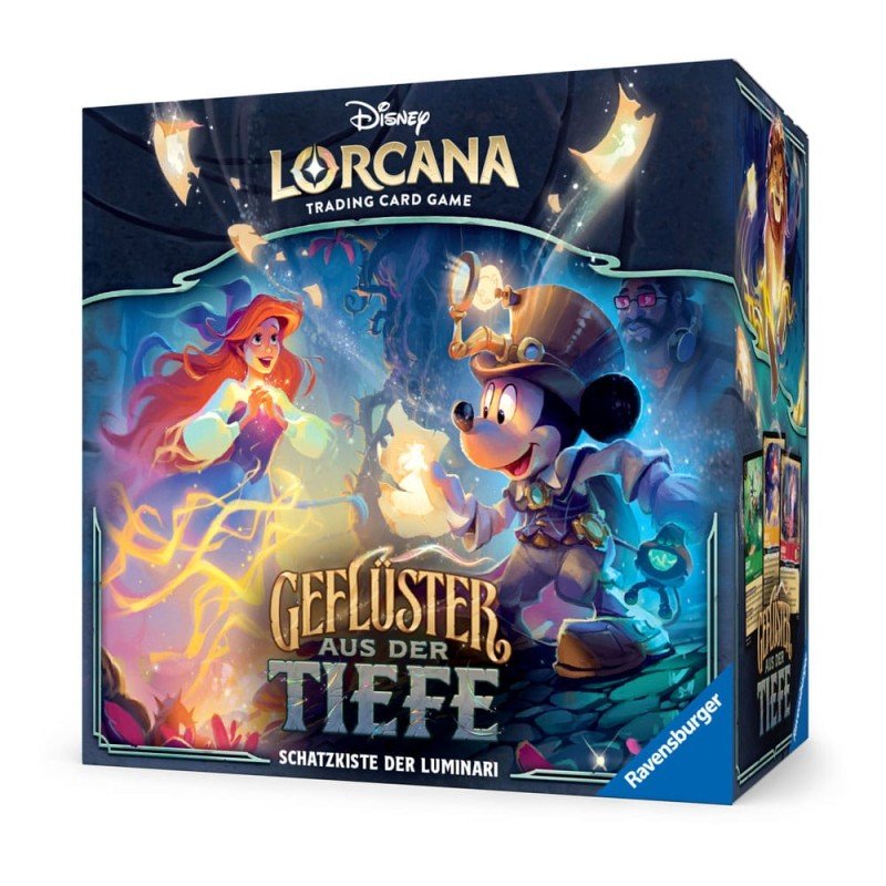 Disney Lorcana TCG Geflüster aus der Tiefe llumineer's Trove (24) *German Edition* | 4050368987877