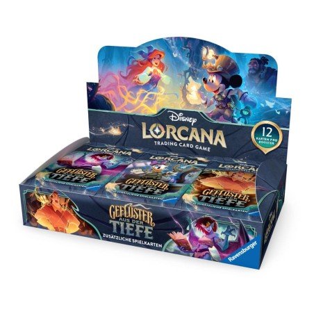 Disney Lorcana TCG Geflüster aus der Tiefe Booster Display (24) *German Edition* | 4050368988133
