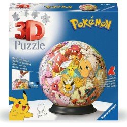 Pokémon 3D Puzzle Ball Kanto Region (73 pieces) | 4005556115952