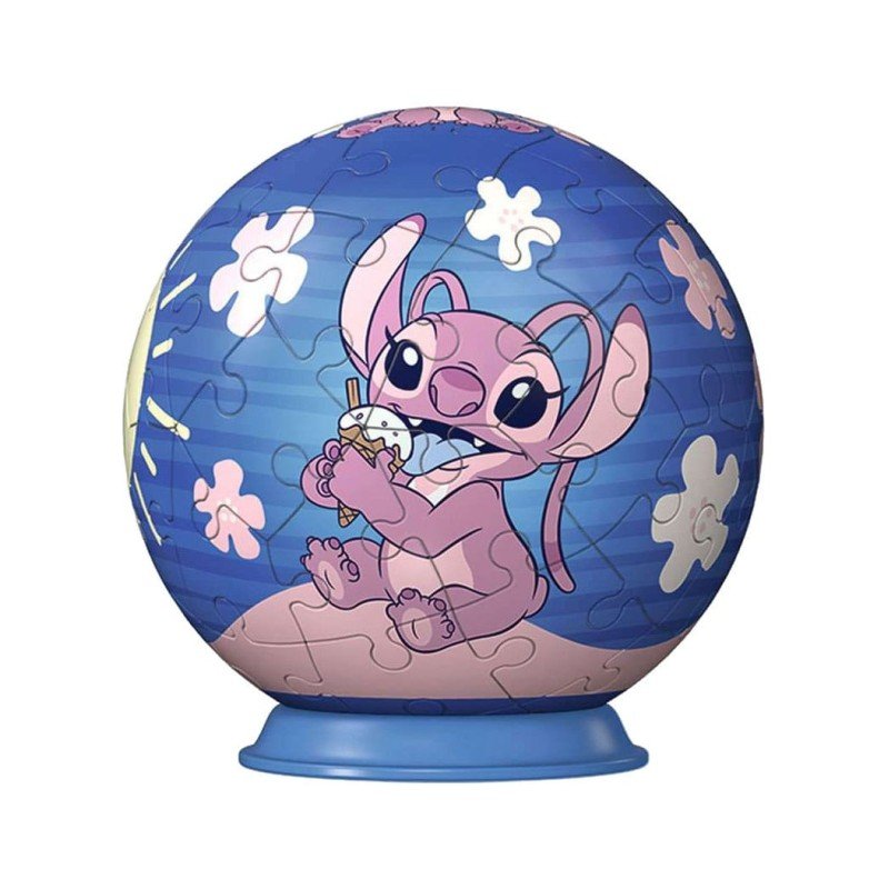Disney Stitch puzzle 3D Puzzle-Ball Angel (55 pièces) | 4005556115983