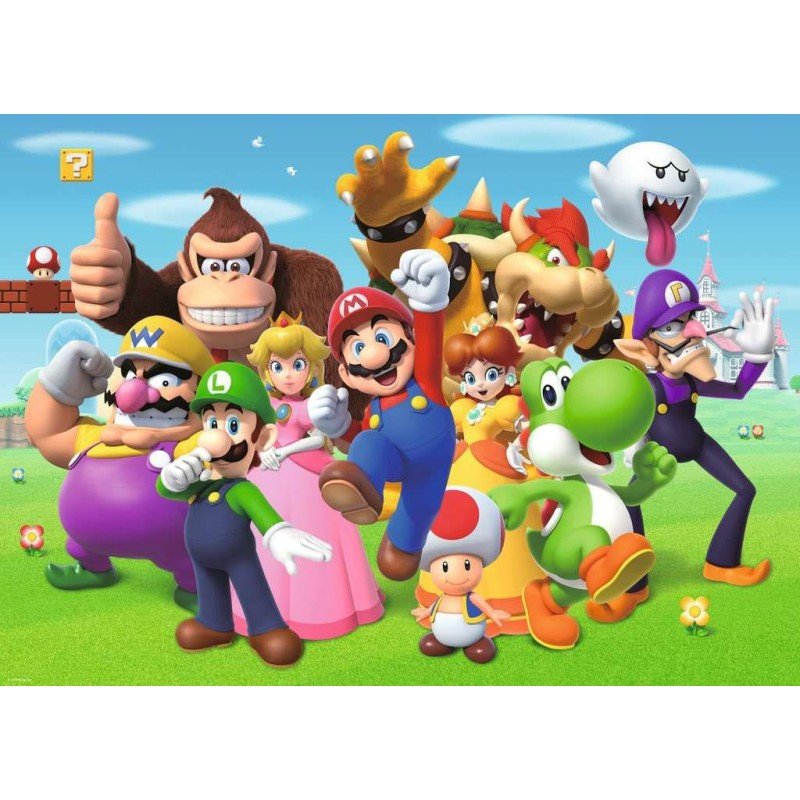 Nintendo Challenge puzzle Super Mario (1000 pièces) | 4005555004554