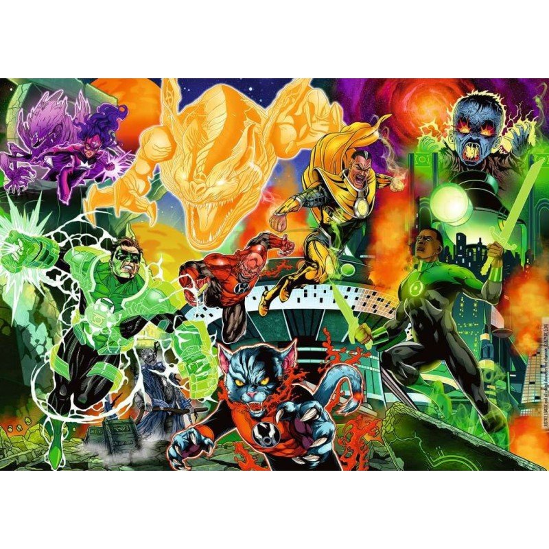 DC Comics puzzle Green Lantern (1000 pièces) | 4005555013457